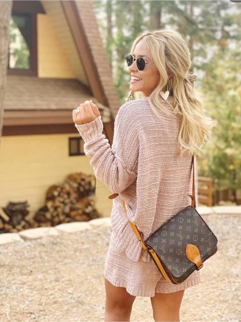 LOUIS VUITTON Cartouchiere GM Shoulder Bag Monogram 🌟